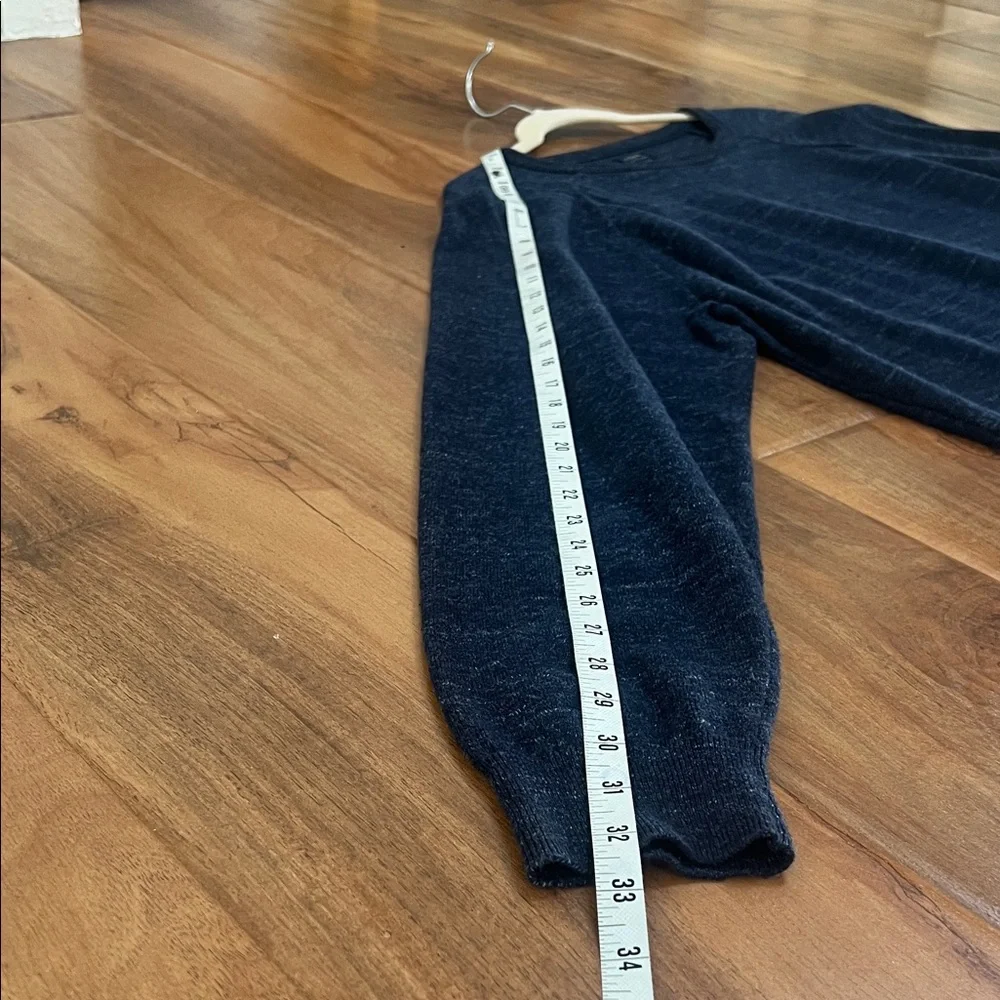 J. Crew Men's Deep Blue Crewneck Sweater